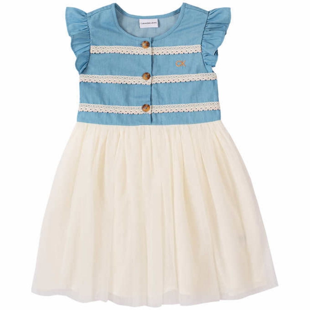 Girls Calvin Klein Dress 4T